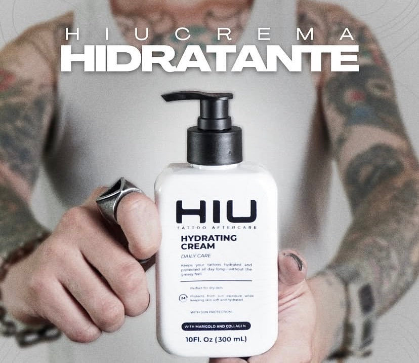Crema para Tatuajes 300ml — Hidratación Diaria sin Parabenos | Dermatinta